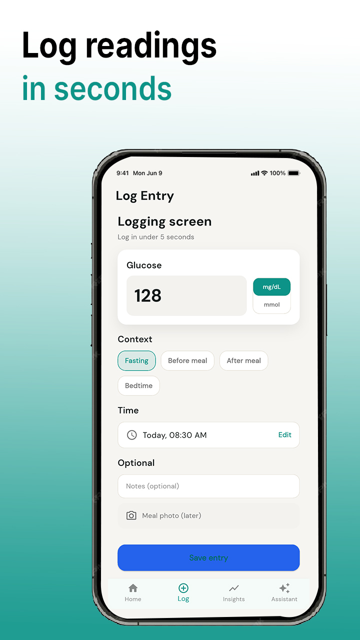 Sahori Insights screen